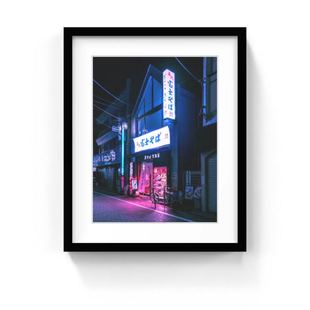 3am Soba Cravings Art Print