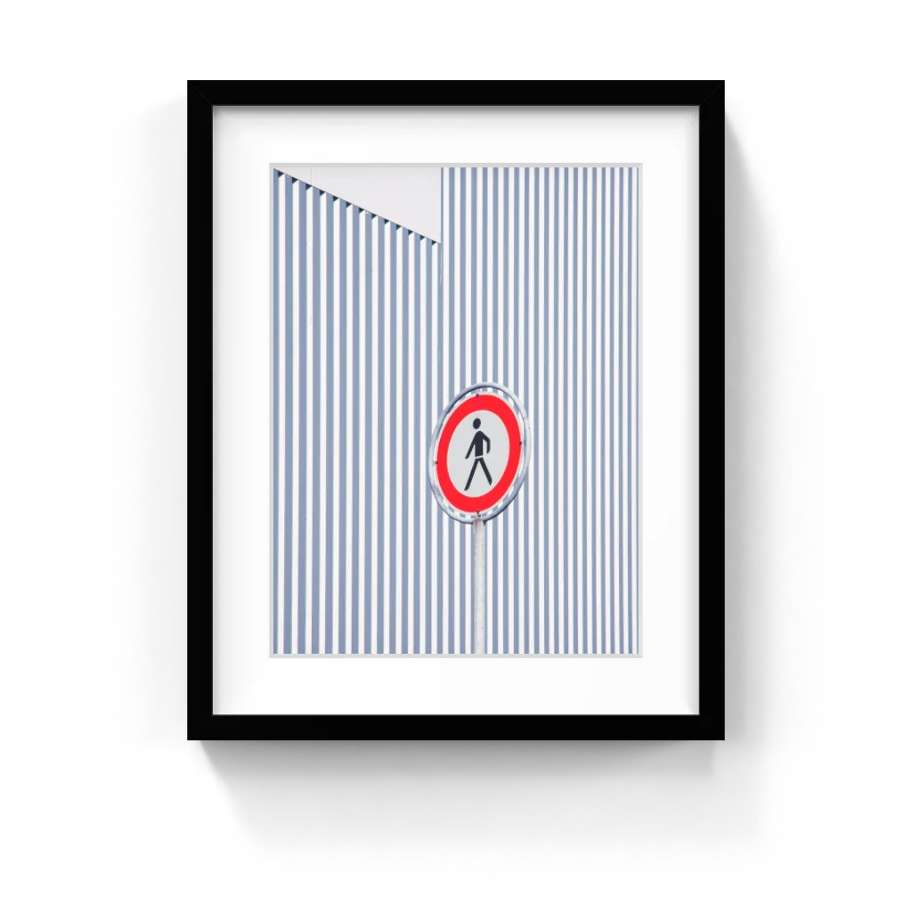 Walk The Lines Art Print
