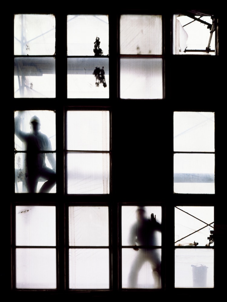 Restoration Work At The Historic Reading Terminal Art Print