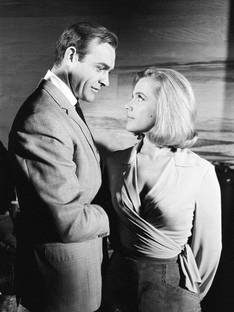 James Bond And Pussy Galore, Goldfinger 1964 Art Print