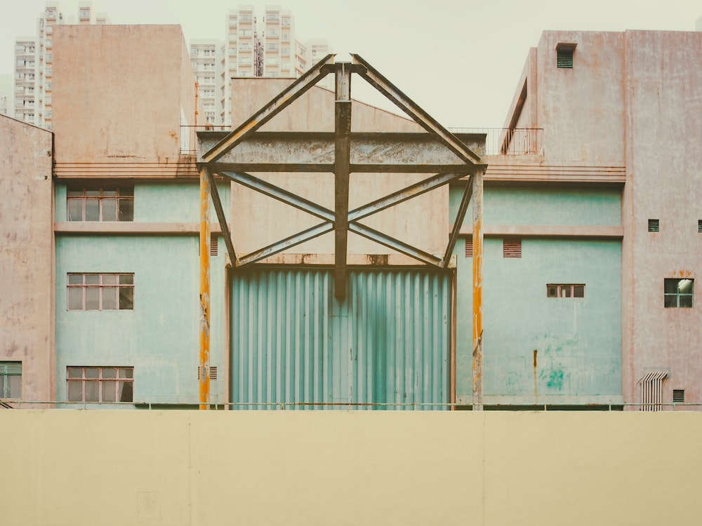 Old Factory Art Print