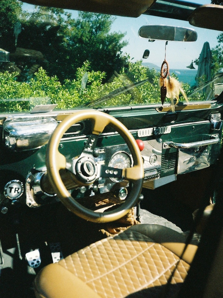 Vintage Summer Car, Istanbul Art Print