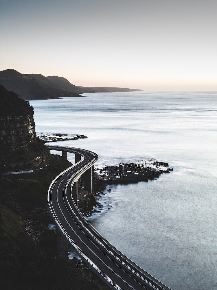 Seacliff Bridge, Australia Art Print
