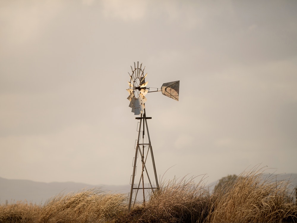 Windmill Art Print