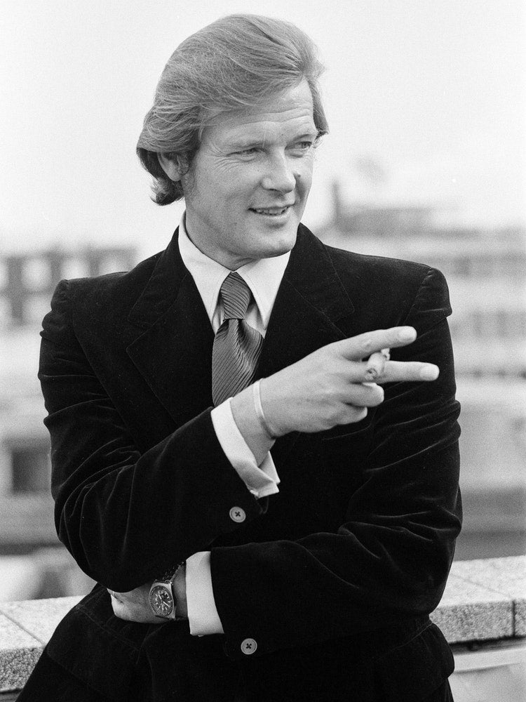 Roger Moore Is The New 007, 1972 Art Print