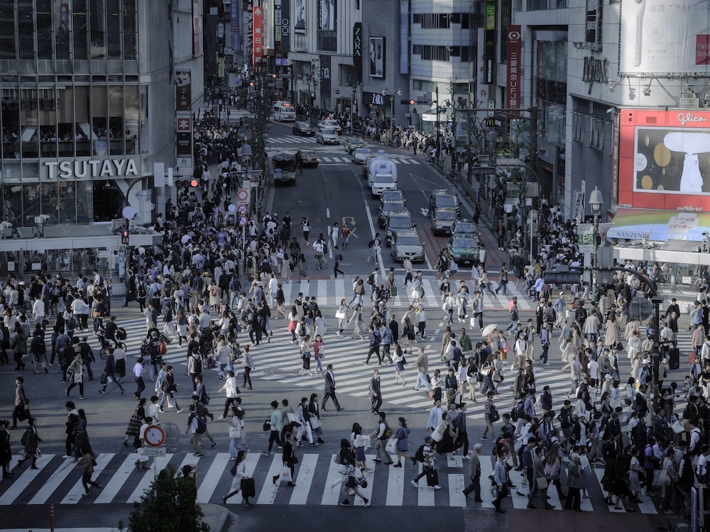 Shibuya Crossing Japan Art Print