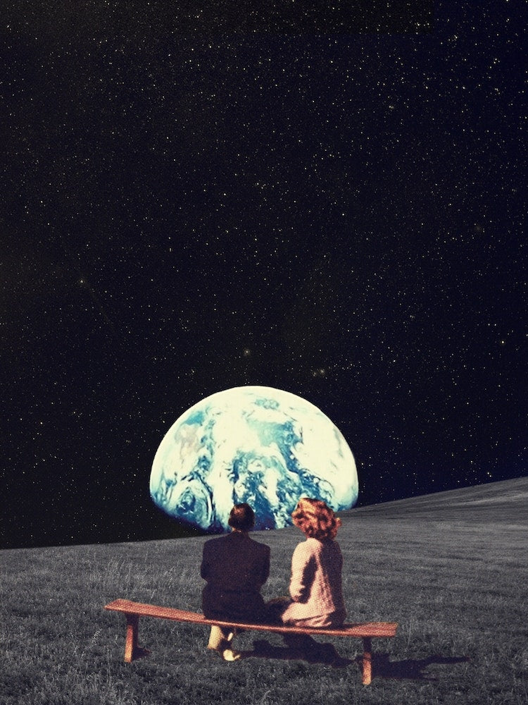 We Used To Live There Art Print
