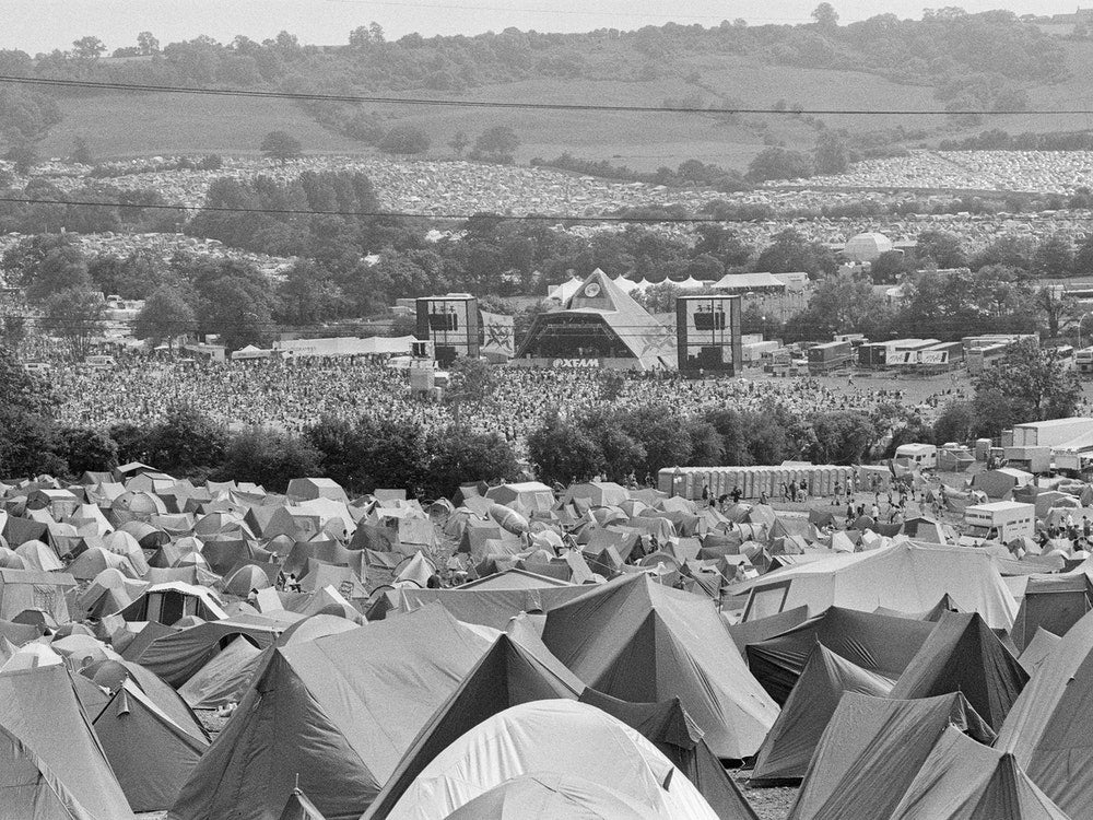 Glastonbury Festival, 1993 Art Print