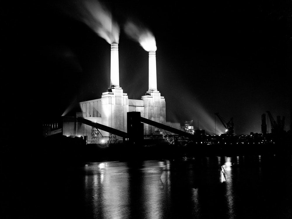 Battersea Power Station, 1951 Art Print