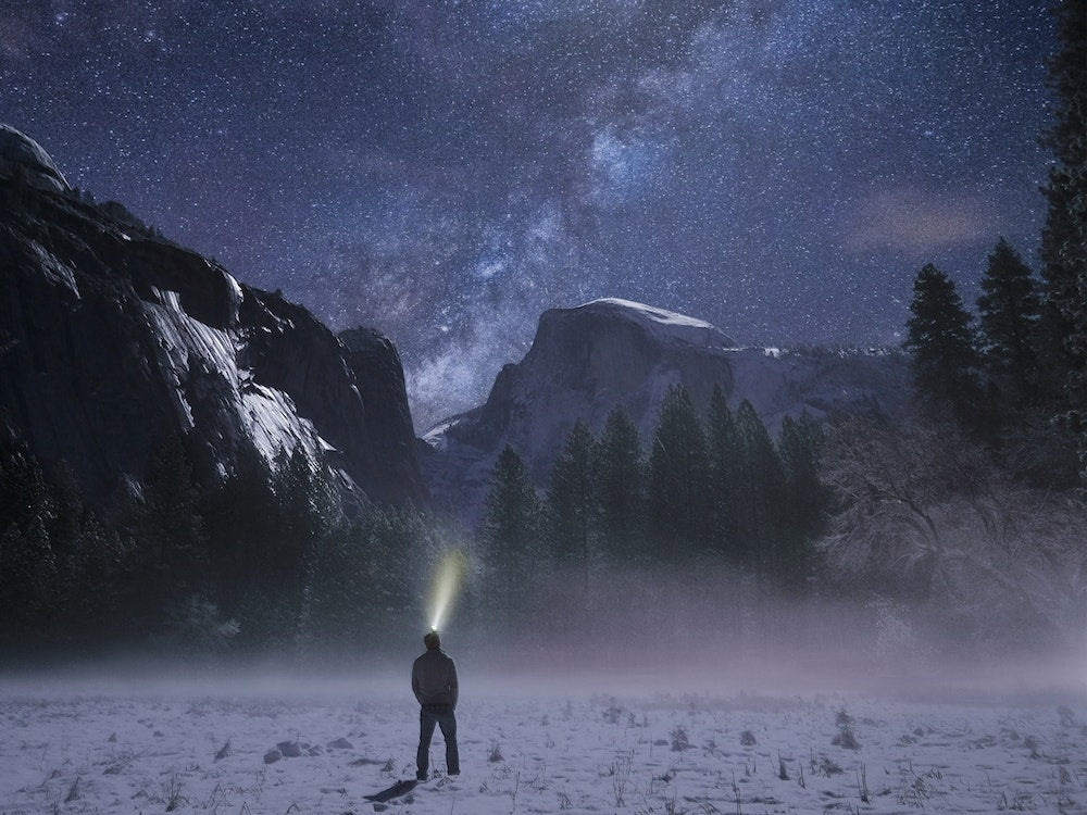 Yosemite National Park Road Art Print