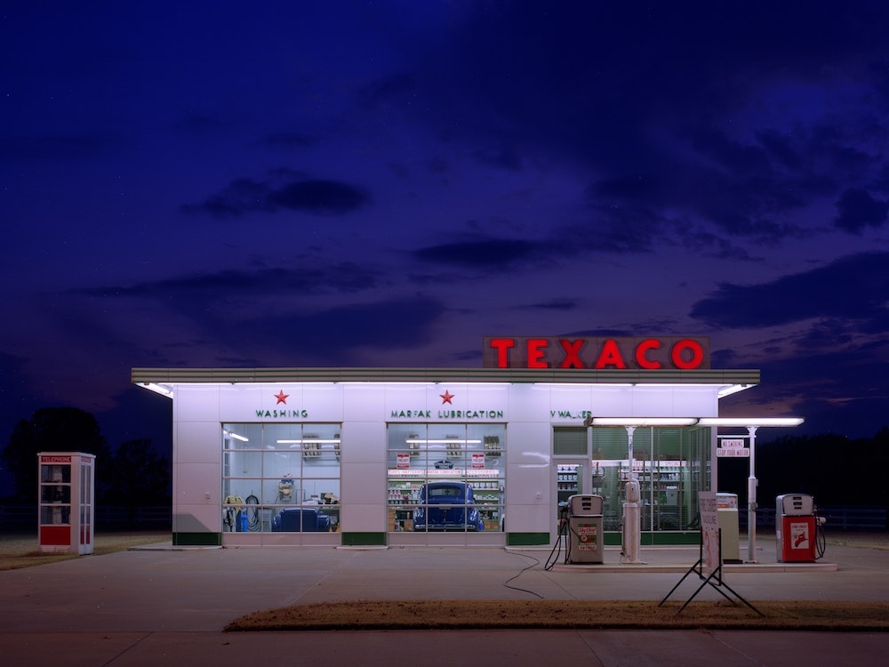 Texaco Station Memphis Art Print