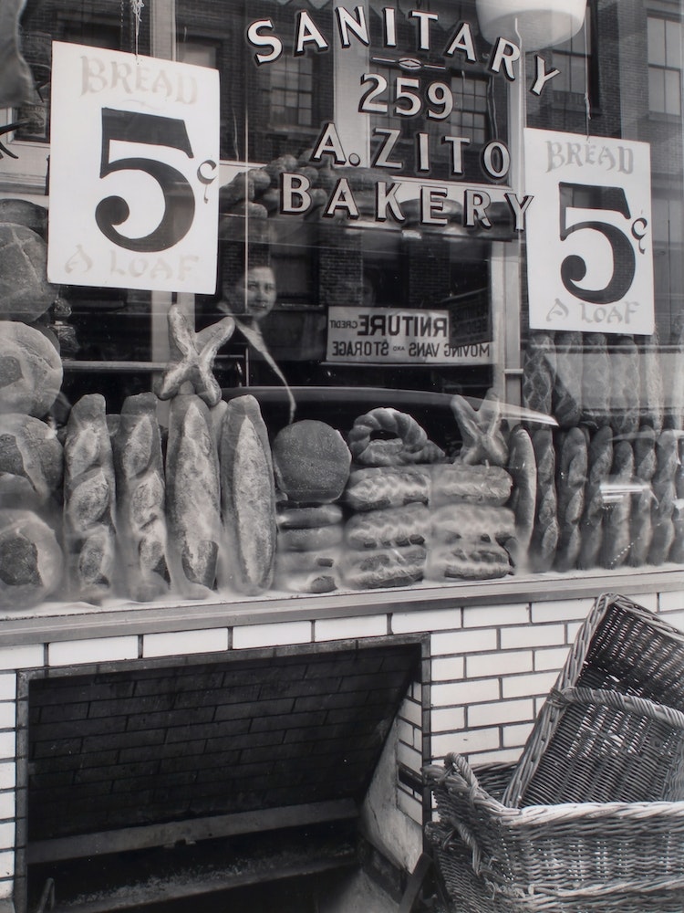 Bread Store, 259 Bleecker Street, Manhattan 1937 Art Print