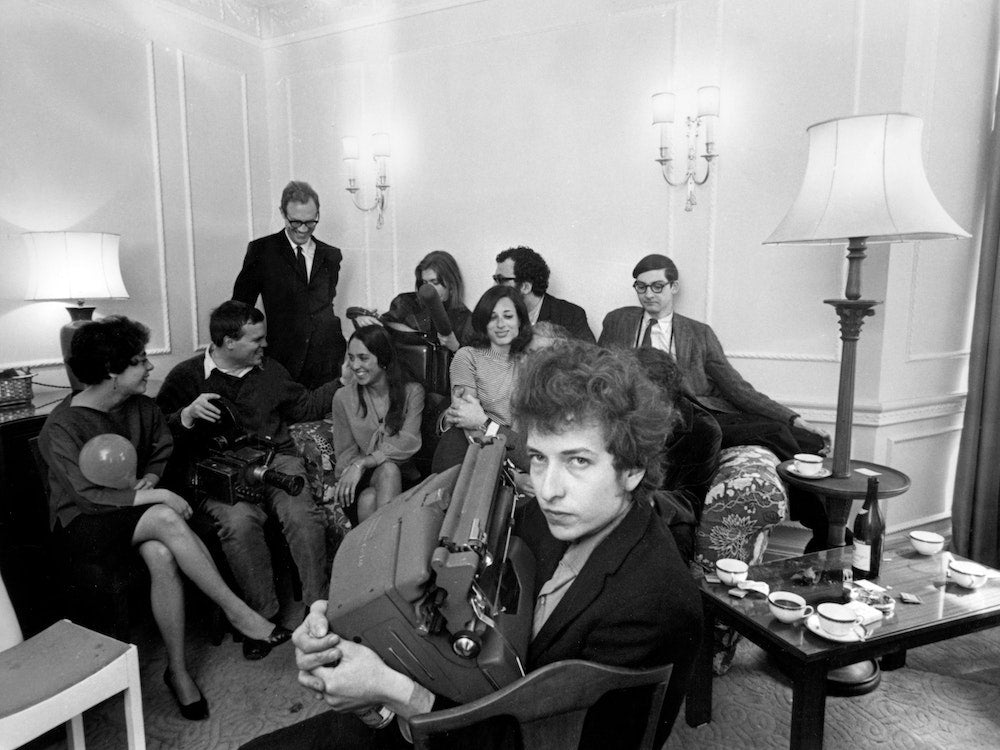 Bob Dylan A L Hotel Savoy Art Print