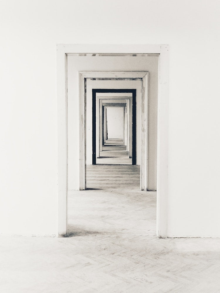 Doorways In Prague Art Print